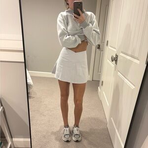 90 Degree By Reflex white tennis Skort
